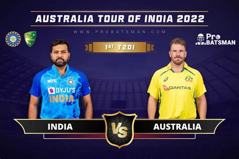 India vs Australia, 1st T20I, Tue, Sep 20, Australia tour of India.